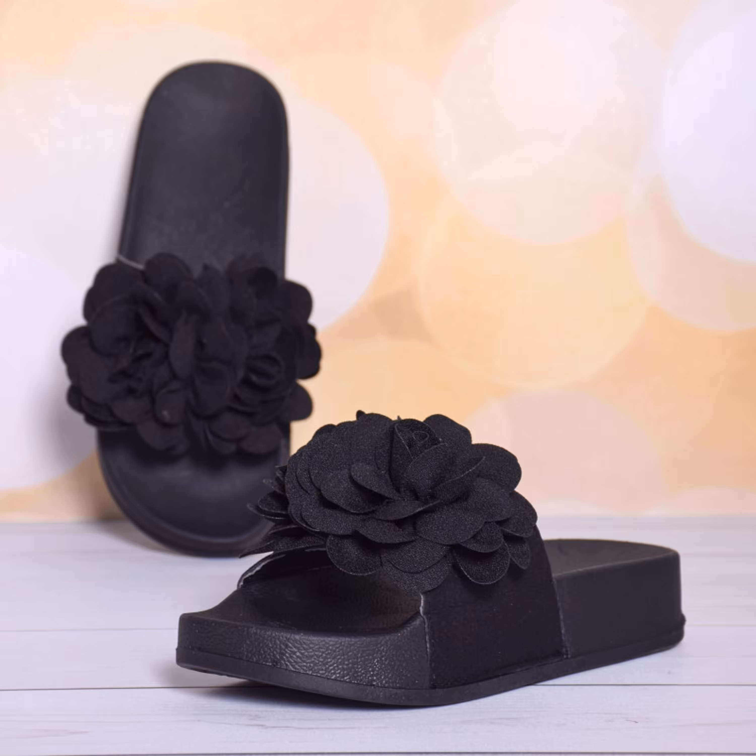 دمپایی زنانه نیکتا 038 کد2157 مشکی