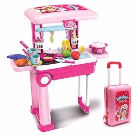 اسباب بازی آشپزخانه مدل چمدانی 