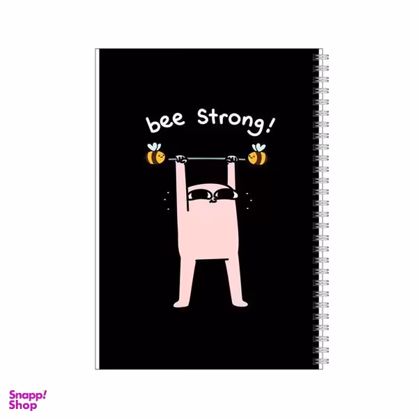 دفتر مشق 100 برگ بامبیلیپ طرح قوی شو کد 7490416