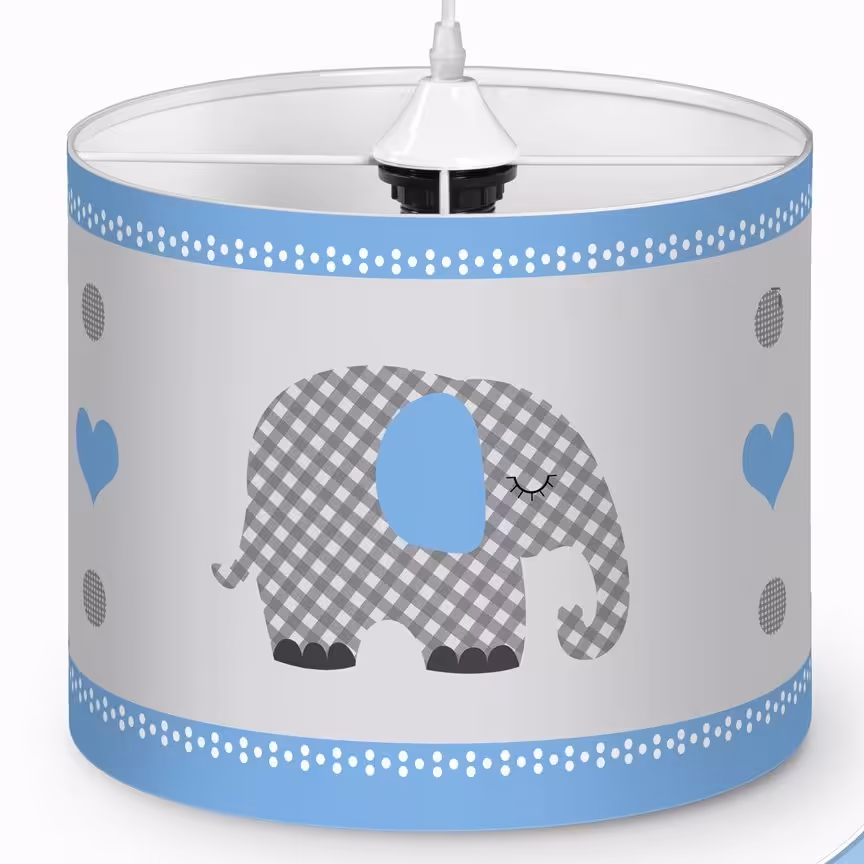 لوستر  اتاق کودک طرح 3 فیل ابی کد 5511