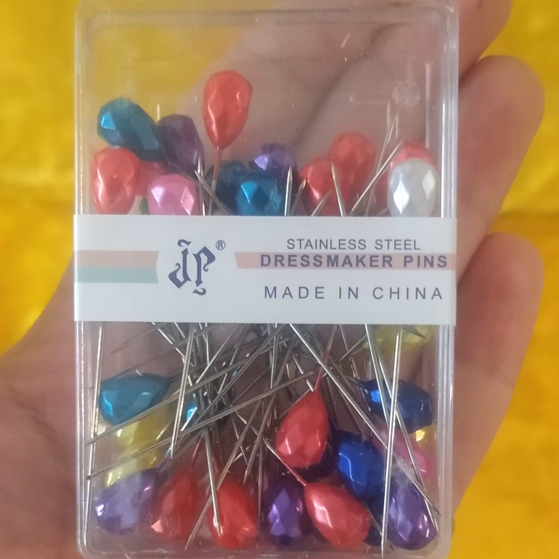 سوزن ته مروارید اشکی بلند مانکن 1 بسته