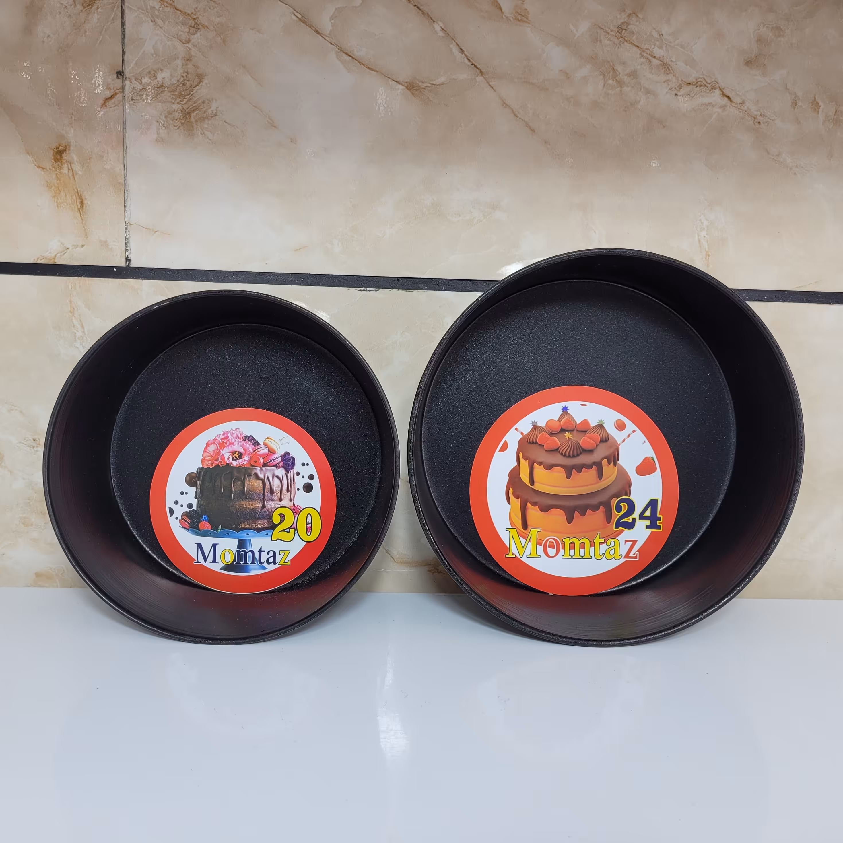 قالب کیک تفلون سایز 20 و 24 برند ممتاز