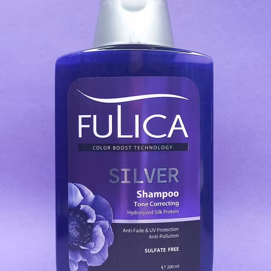 فولیکا شامپو ضد زردی مو موهای بلوند یخی پلاتینه نقره ای 