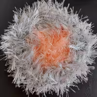 اسکاج بافتنی طوسی صورتی مخصوص شست و شوی ظروف تفلون 