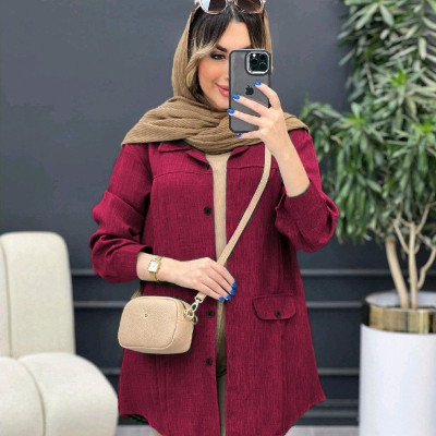 مانتو اسپرت زنانه کرسپو مدل شومیز مانتویی جواهر