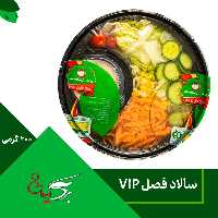 سالاد فصل بسته بندی شده 200گرمی ویژه برگ ایران