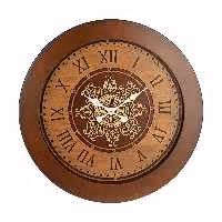 ساعت دیواری چوبی کیتا مدل رویال کد CKS 646-C60 - (قطر 60 cm)