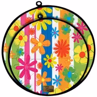 دمکنی ست دو تکه پارچه ای مخمل دو رو چاپ طرح گل سایز 25 و 30 مدل B1-1011 شرکت رنس