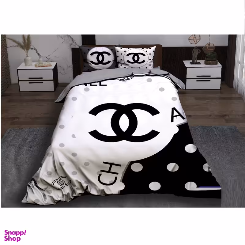 سرویس خواب طرح سه بعدی کد 1028 یک نفره پنج تکه