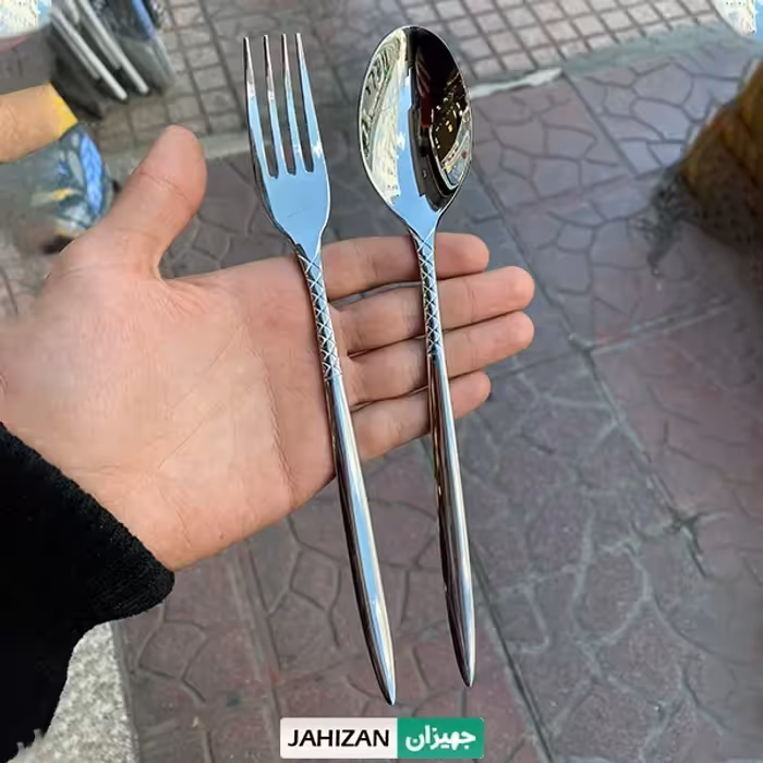 سرویس قاشق چنگال 30نفره 143پارچه اس جی SG کد317m