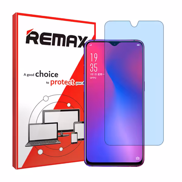 گلس اوپو R17 مدل هیدروژلی آنتی بلو برند ریمکس کد S