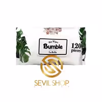 دستمال مرطوب بامبل سفید | محصول ترکیه| پاک کنندگی قوی