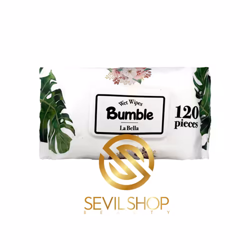 دستمال مرطوب بامبل سفید | محصول ترکیه| پاک کنندگی قوی