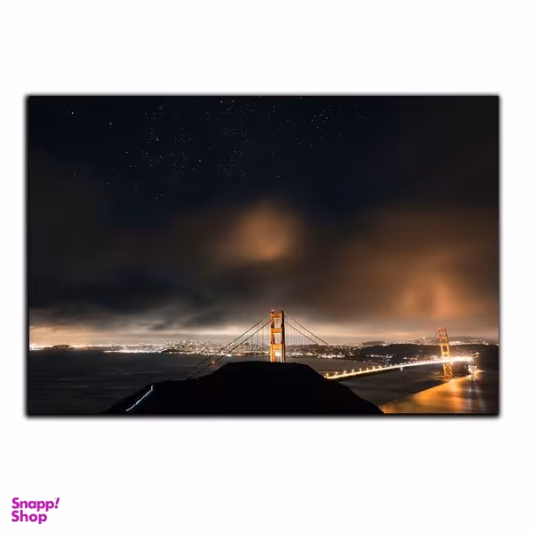 تابلو شاسی بکلیت طرح پل گلدن گیت سان فرانسیسکو مدل SH-663