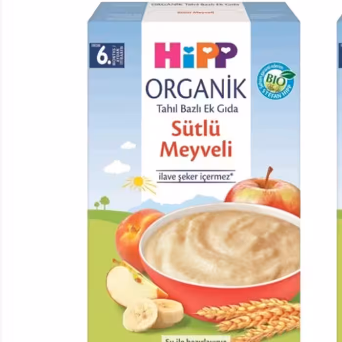 سرلاک غذای کودک غلات و میوه با شیر هیپ Hipp