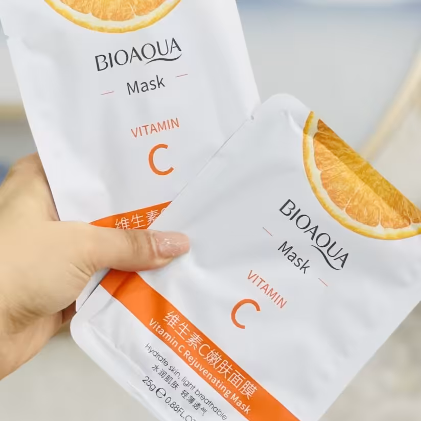 ماسک ورقه ای ویتامین سی