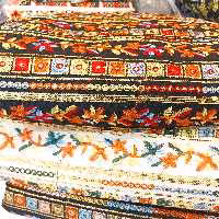 لینن سوزندوزی پرکار پارچه حیات