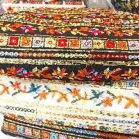 لینن سوزندوزی پرکار پارچه حیات