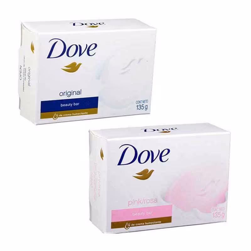 صابون داو اصل در رایحه های مختلف Dove (محصول روسیه)