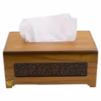 جعبه دستمال کاغذی جعبه چوبی لوکس باکس کد LB832