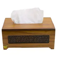 جعبه دستمال کاغذی جعبه چوبی لوکس باکس کد LB832