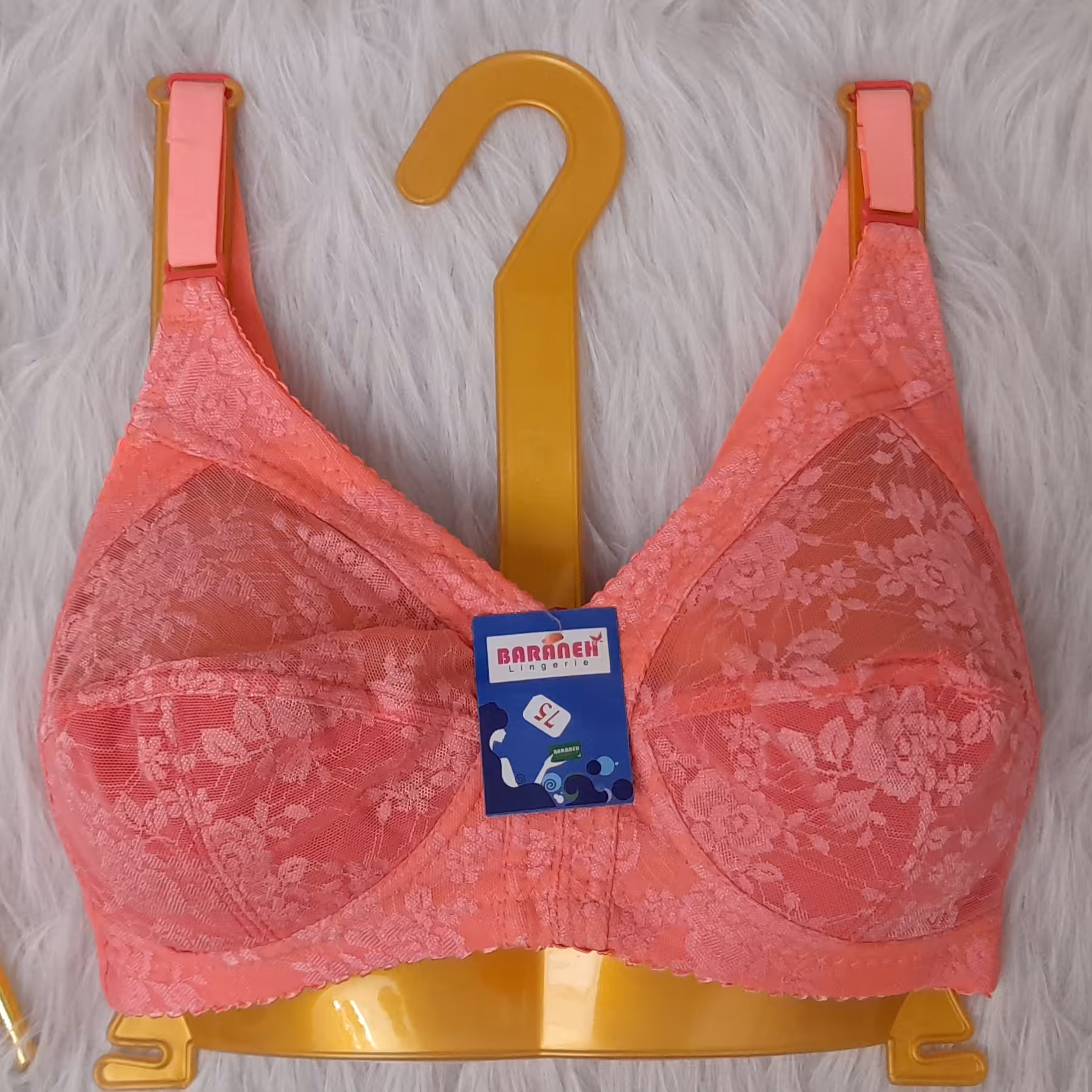 سوتین گیپور آستردار گلبهی