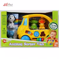 ماشین اسباب بازی جورچین ون حیوانات ناوی استار NAVYSTAR