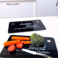 تخته گوشت شیشه‌ای نشکن رایکا