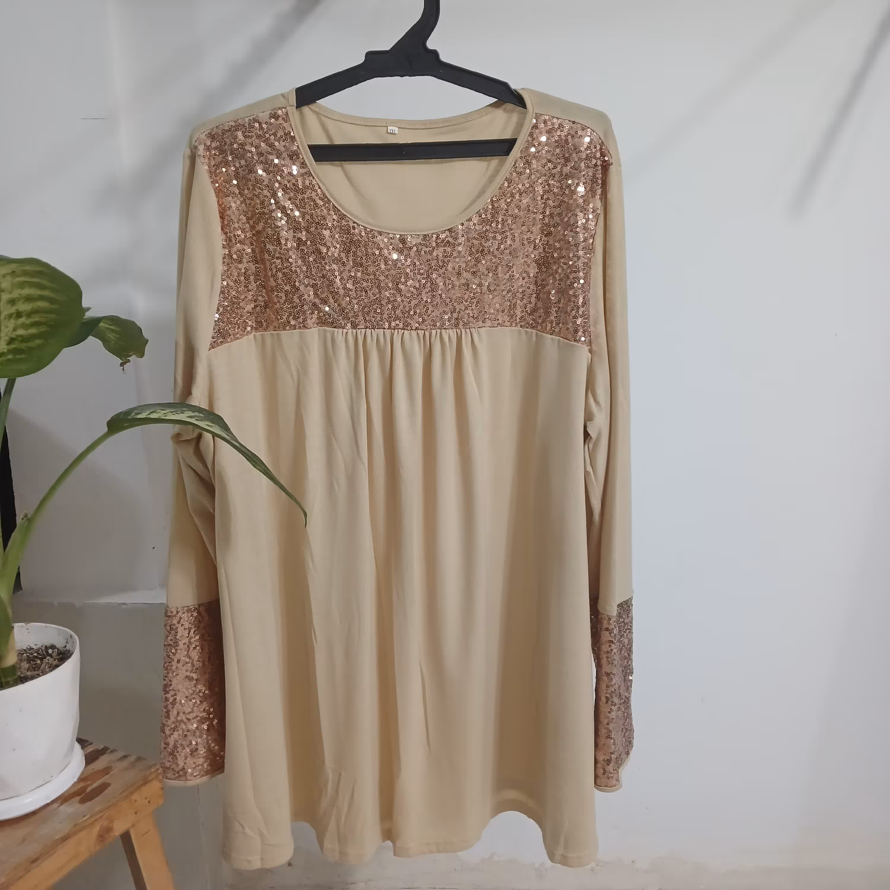 تونیک  پولکی قواره دار  زنانه لاکرا  