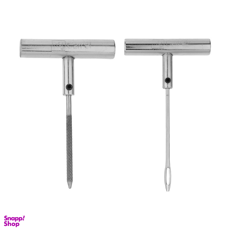 درفش پنچرگیری لاستیک خودرو کمل مدل تیوبلس کد 277-15 مجموعه 2 عددی