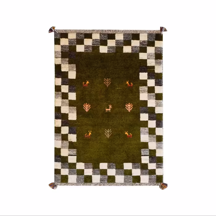 گبه دستبافت یک متری شیراز تمام پشم