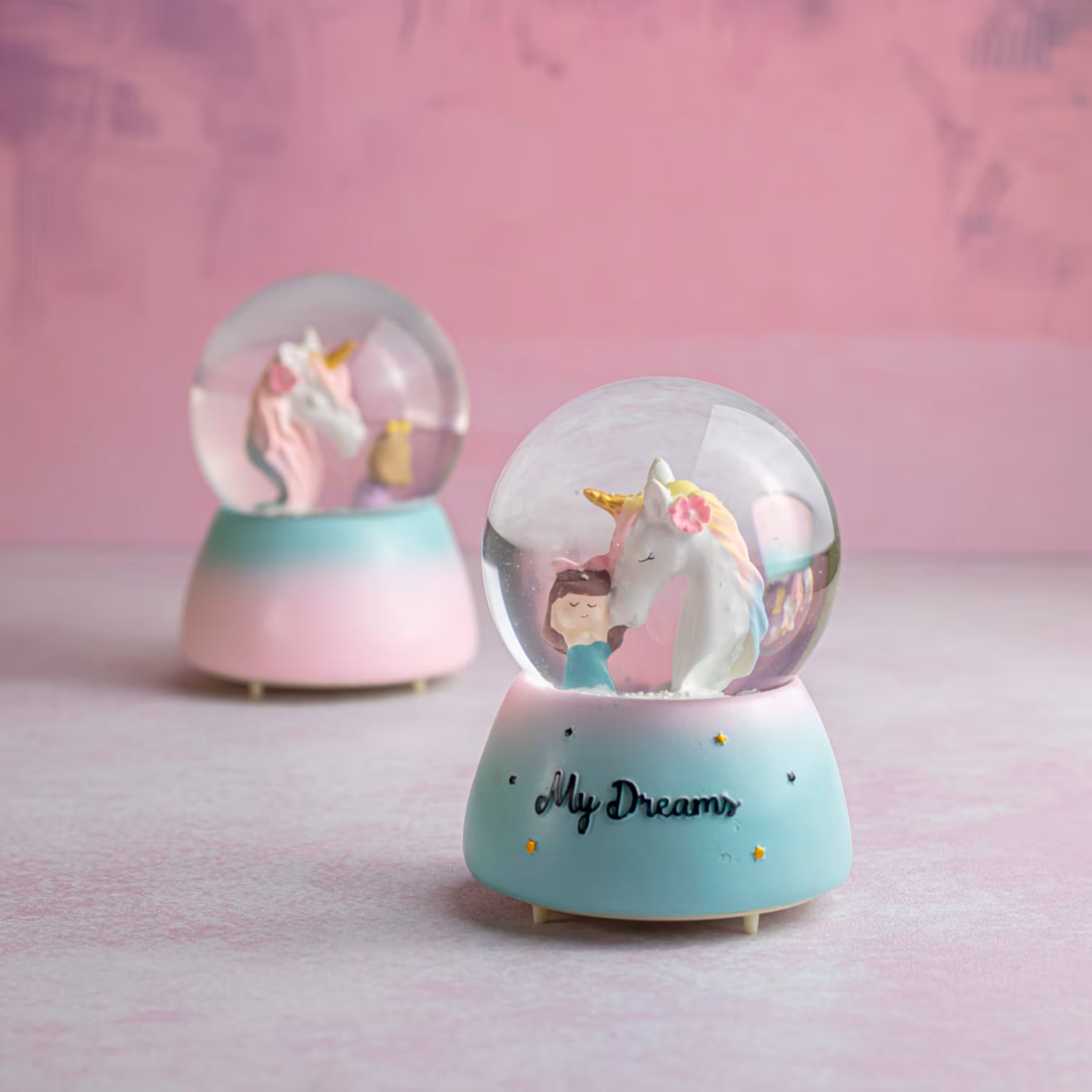 گوی موزیکال برفی یونیکورنی هاکان مد  کد  D17