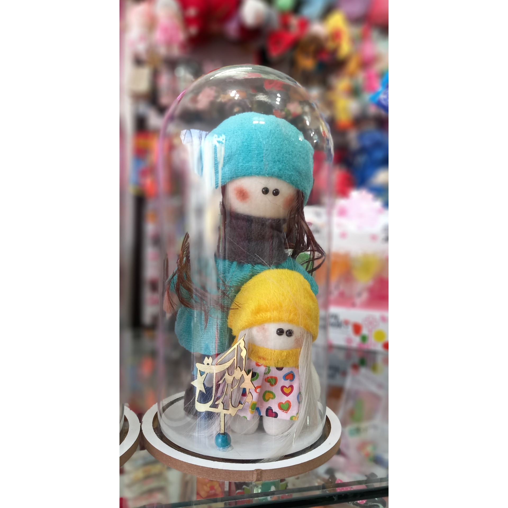 حباب شیشه ای عروسک روسی مناسب کادو دادن برای تولد