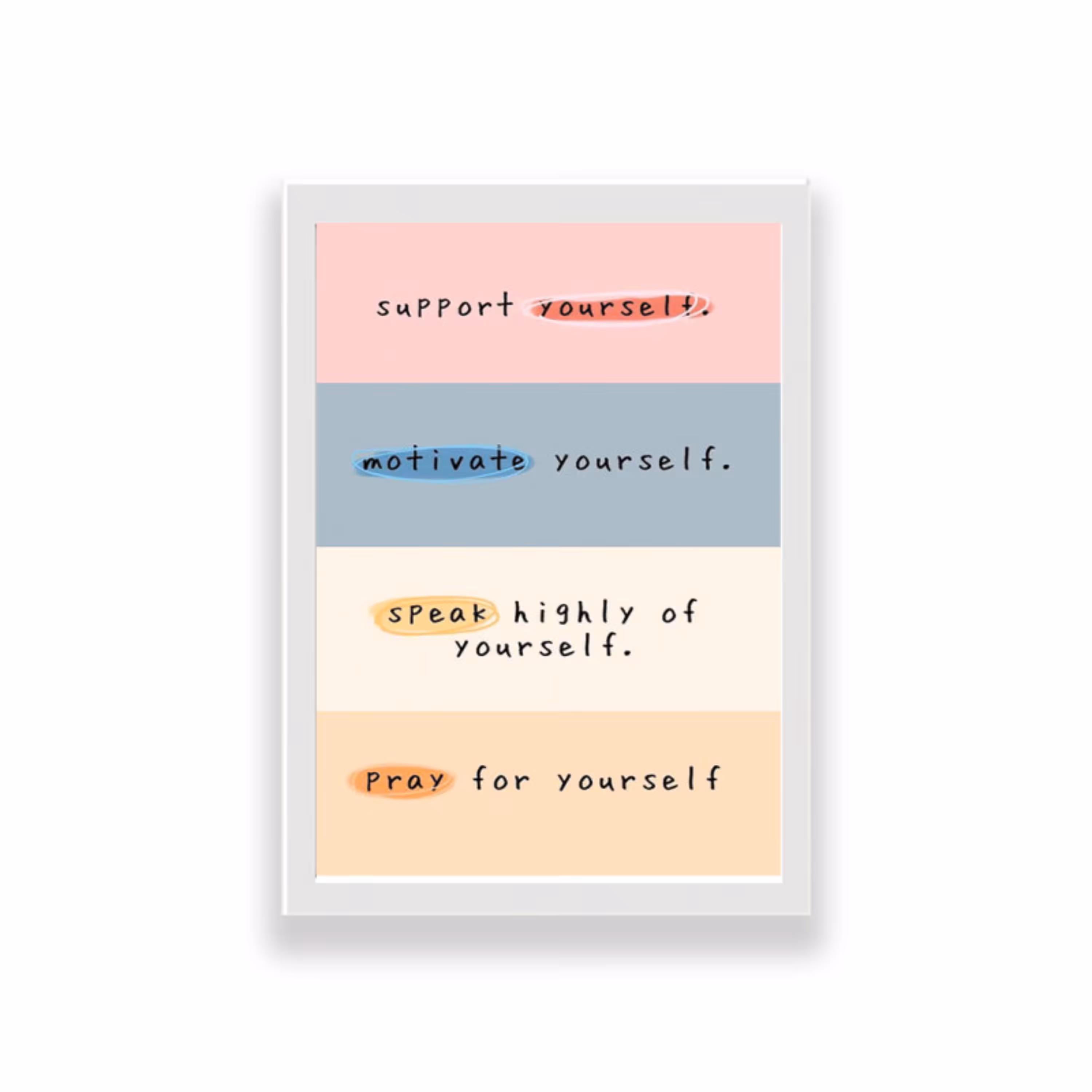 تابلو طرح انگیزشی با جملات زیبای انگیزشی 