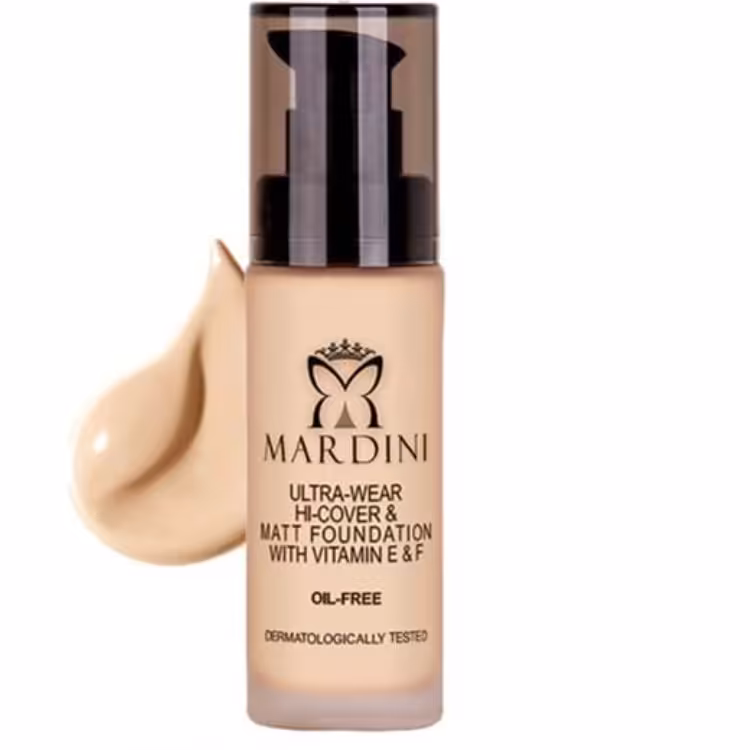 کرم پودر اولترا کاور مات با پوشانندگی بالا ماردینی