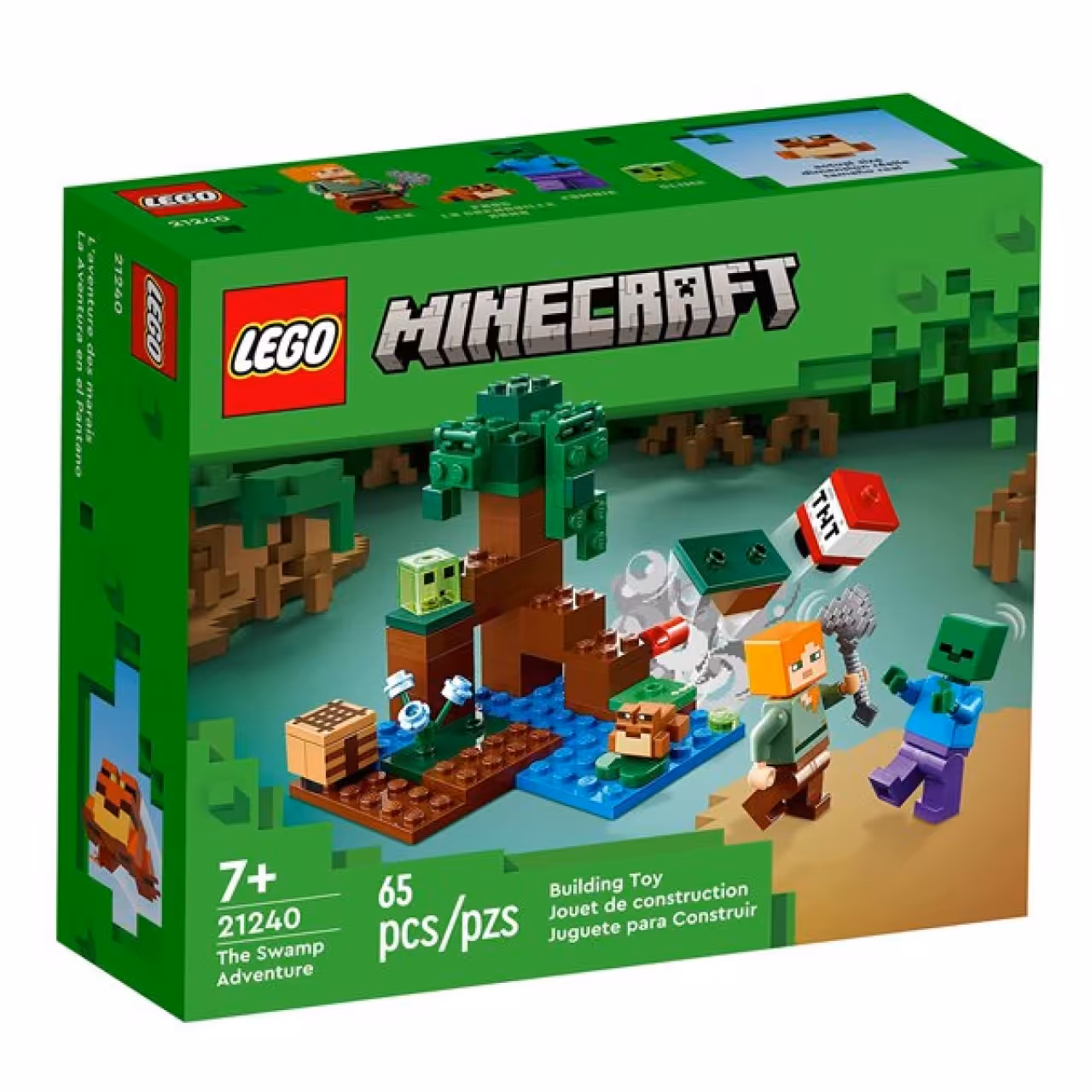 لگو سری Minecraft مدل The Swamp Adventure کد 21240