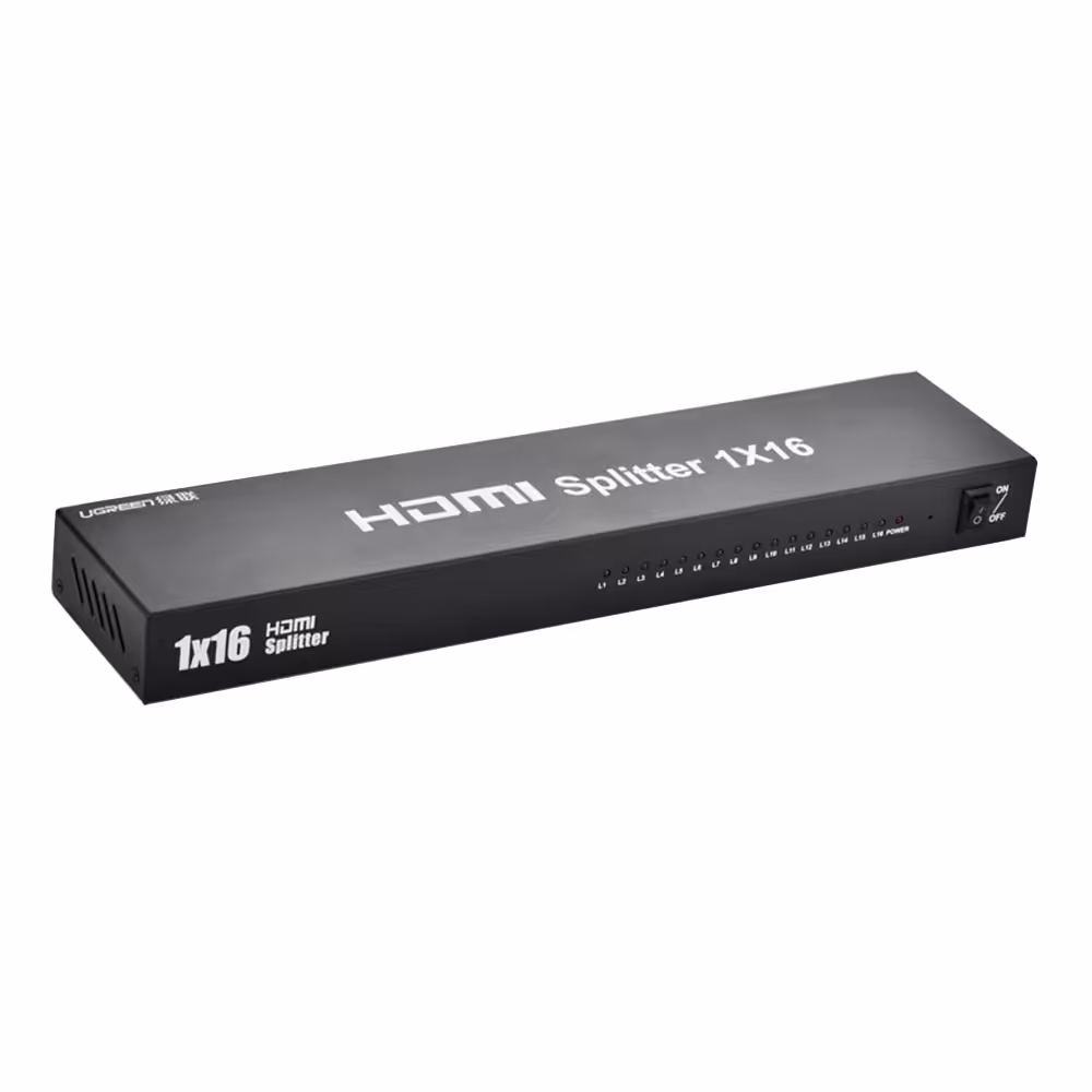 اسپلیتر 16 پورت HDMI با قابلیت 3D یوگرین مدل 40218