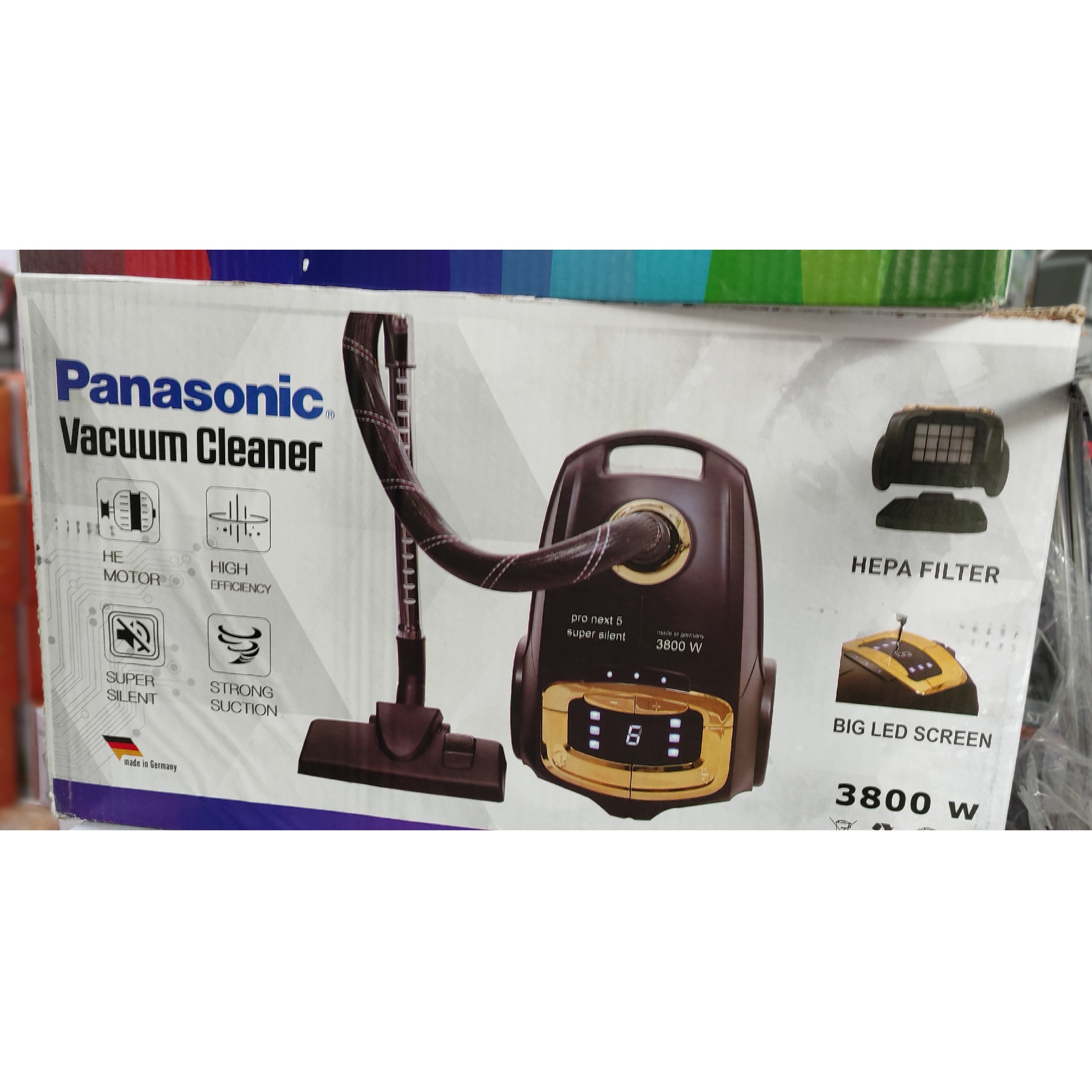 جاروبرقی پاناسونیک سوپر سایلنت 3800 وات