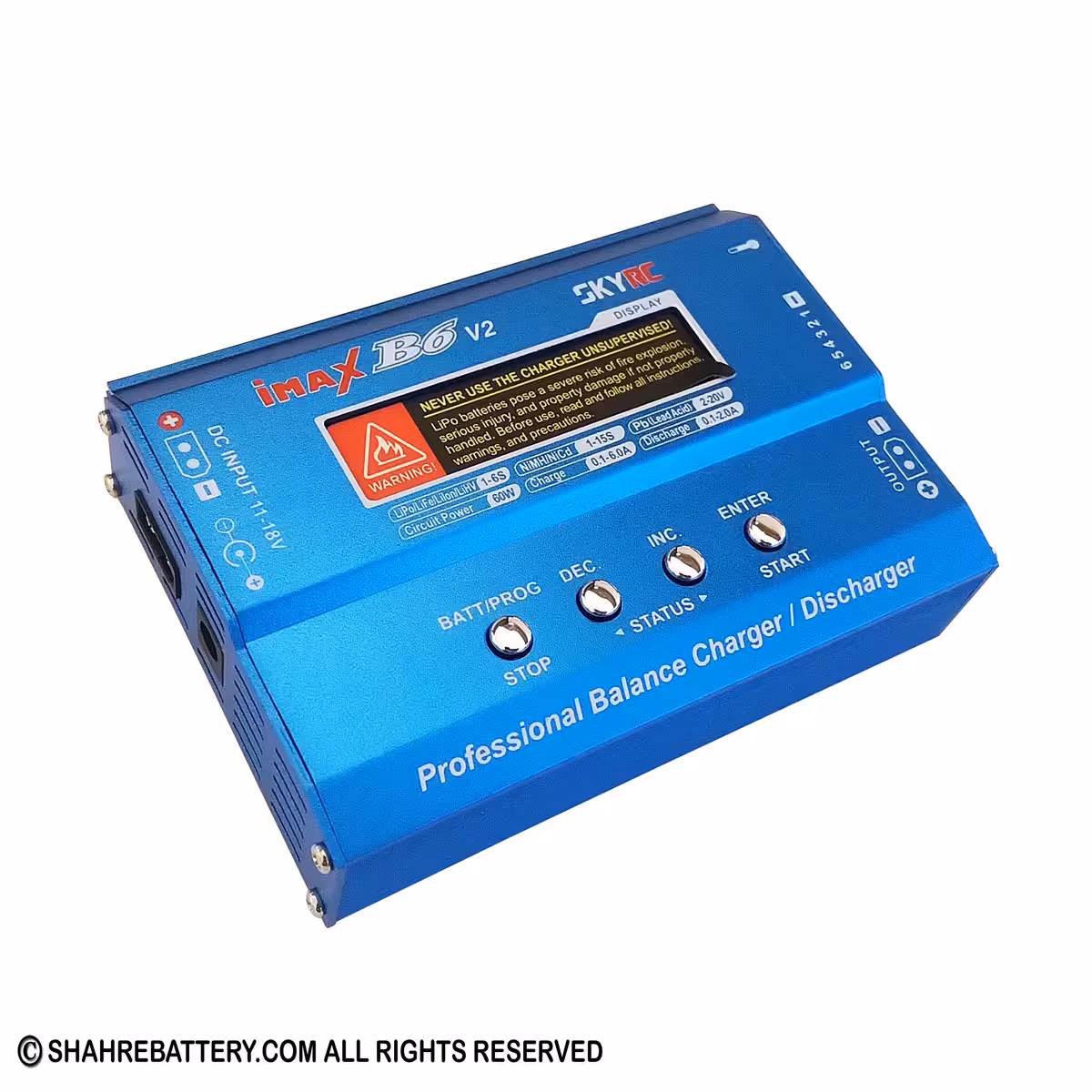 شارژر و بالانسر حرفه ای اورجینال 60 وات iMAX B6 V2