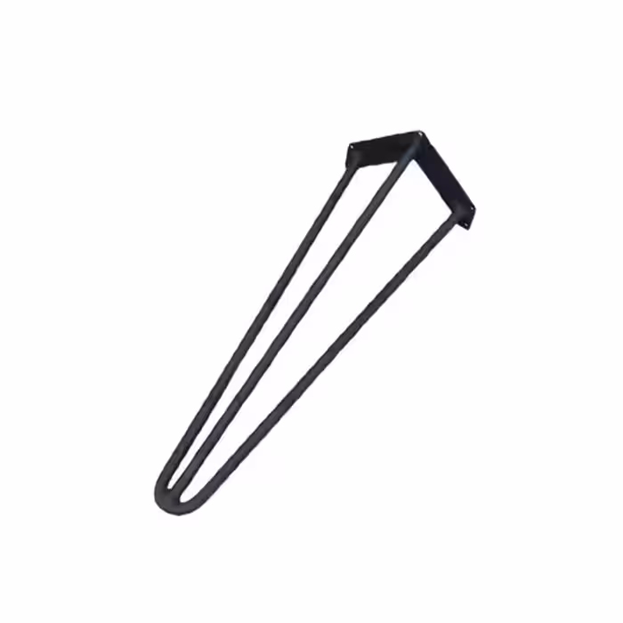 پایه سنجاقی 40 سانتی سه شاخه آهنی میز های روستیک