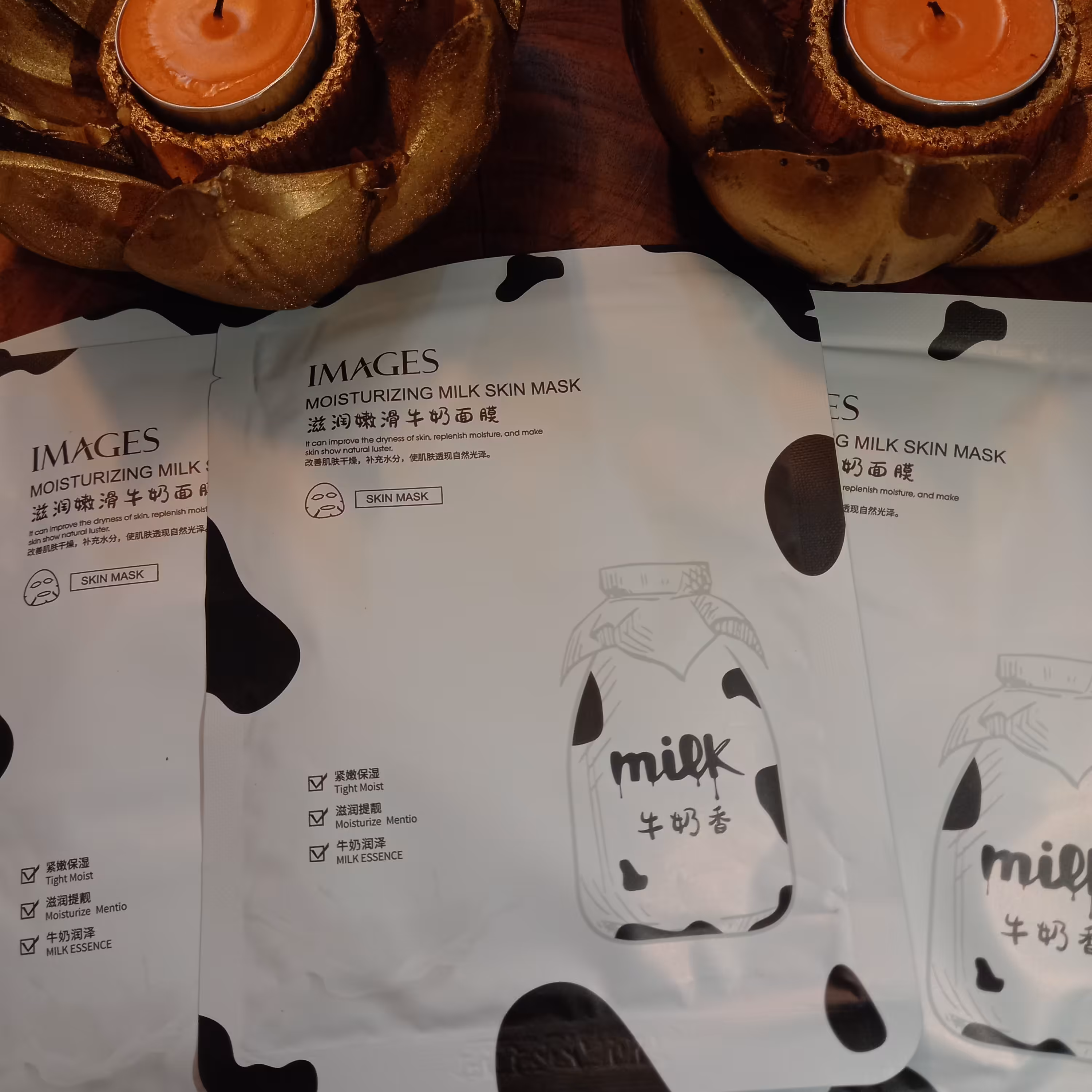  عددی ماسک صورت ورقه ای شیر گاو 25 گرمی برند ایمیجز IMAGES