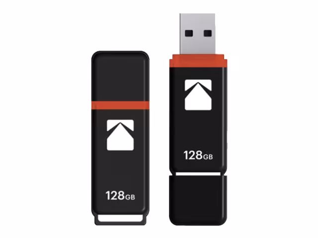 فلش کداک USB2.0 مدل K102 ظرفیت 128 گیگابایتKodak K102 USB2.0 Flash Memory - 128GB
