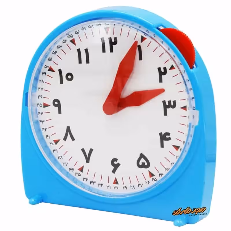 ساعت آموزشی آبی رنگ شماره NO.1