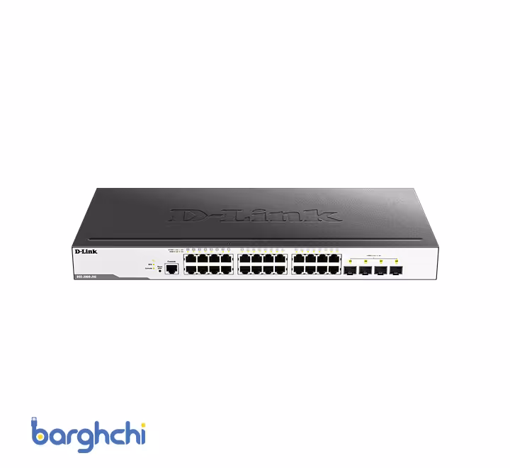 سوئیچ مدیریتی 28 پورت دی لینک مدل DGS-3000-28LP