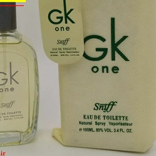 ادکلن GK one مناسب اقایان و بانوان تند و خنک 100میل اماراتی