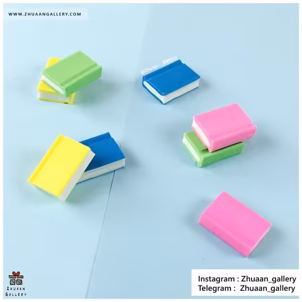 پاک کن Kawaii Book مدل کتاب