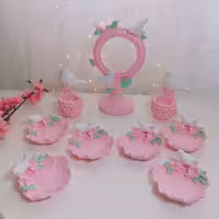 ست هفت سین  گنجشکی هفتسین پلی استر