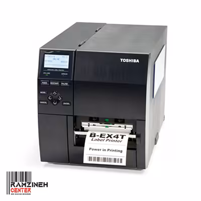 لیبل پرینتر صنعتی توشیبا Toshiba B-EX4T1   Rewinder