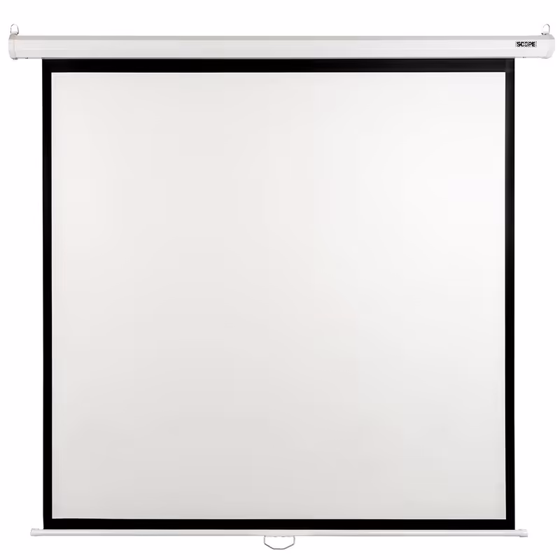 پرده نمایش دستی پروژکتور سایز 2 متری