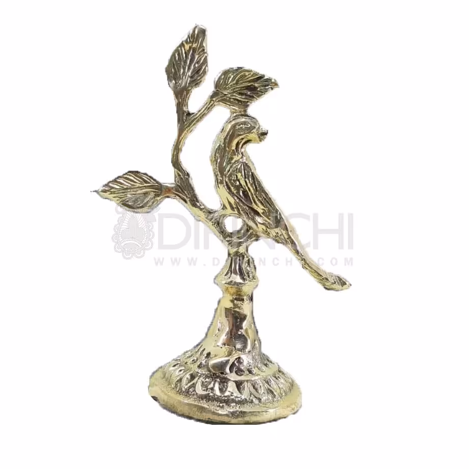 مجسمه برنزی گنجشک بلبل 